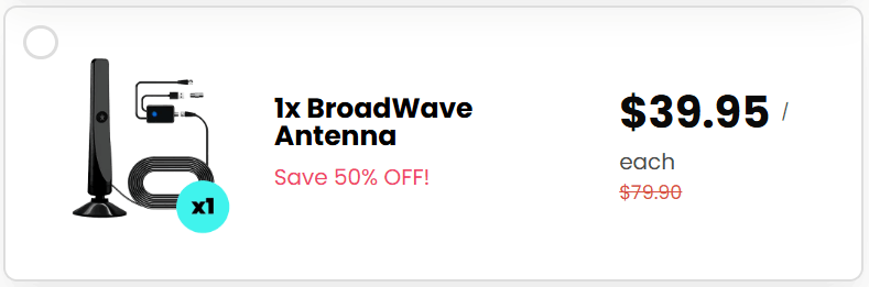 BroadWave Antenna 15